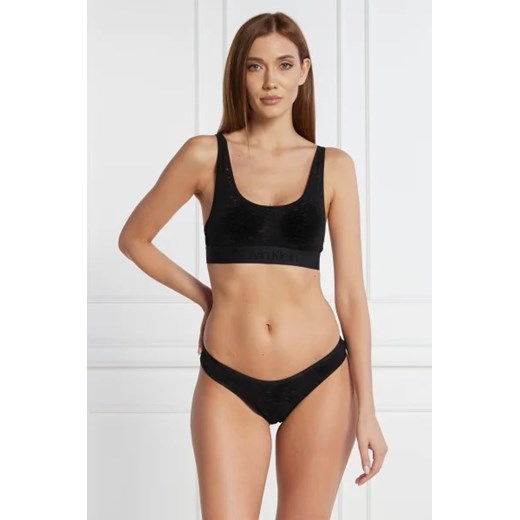 Majtki damskie czarne Calvin Klein Underwear z poliamidu