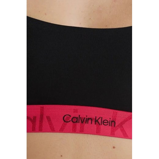 Biustonosz czarny Calvin Klein Underwear sportowy