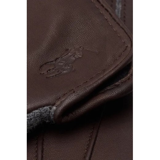 POLO RALPH LAUREN Skórzane rękawiczki | z dodatkiem wełny Polo Ralph Lauren XL Gomez Fashion Store