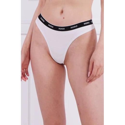 Hugo Bodywear Stringi 3-pack XS okazyjna cena Gomez Fashion Store