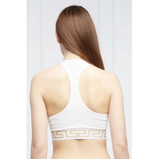 Versace biustonosz w sportowym stylu z elastanu