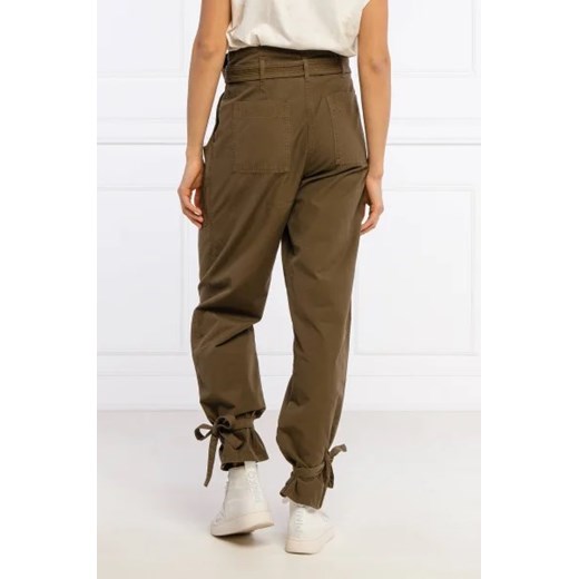 Pinko Spodnie GEOMETRIA | Straight fit | mid waist Pinko 34 wyprzedaż Gomez Fashion Store