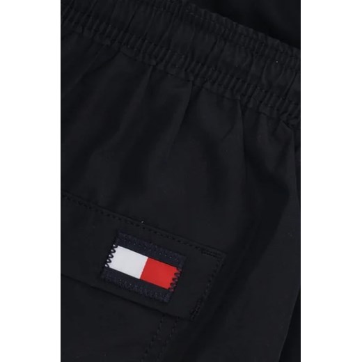 Kąpielówki chłopięce Tommy Hilfiger czarne z poliestru