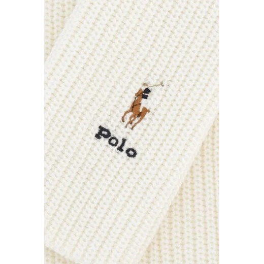 POLO RALPH LAUREN Szal | z dodatkiem wełny Polo Ralph Lauren Uniwersalny wyprzedaż Gomez Fashion Store