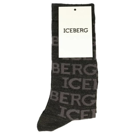 Iceberg Wełniane skarpety Iceberg M okazja Gomez Fashion Store