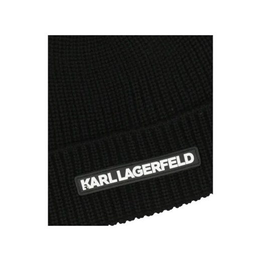 Karl Lagerfeld Wełniana czapka Karl Lagerfeld Uniwersalny Gomez Fashion Store
