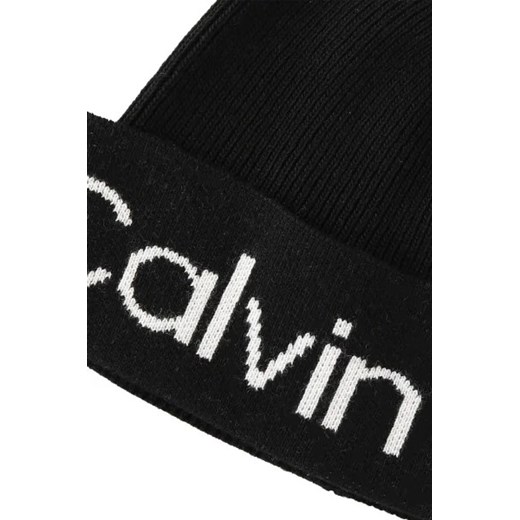 Calvin Klein Czapka | z dodatkiem wełny i kaszmiru Calvin Klein Uniwersalny okazyjna cena Gomez Fashion Store