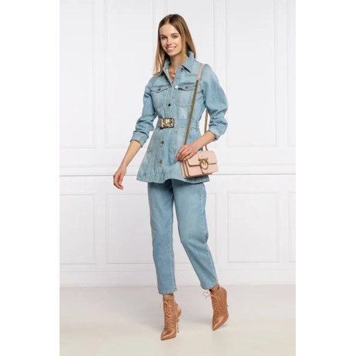Pinko Kurtka jeansowa LOGAN | Regular Fit Pinko 34 okazyjna cena Gomez Fashion Store