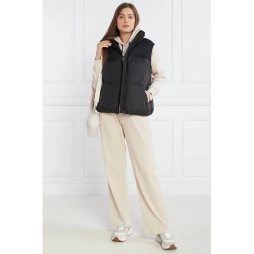 Kamizelka damska czarna Tommy Hilfiger z poliamidu 