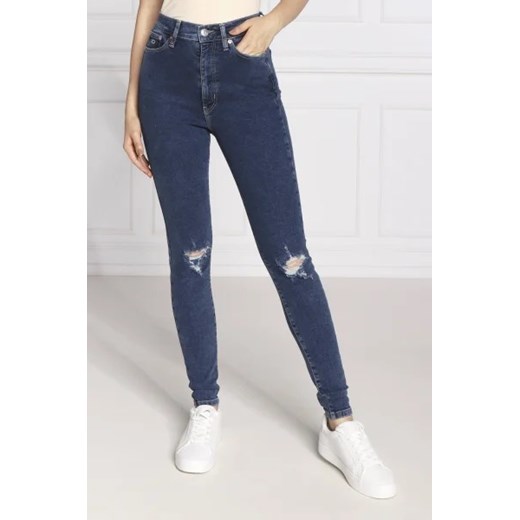 Tommy Jeans Jeansy MELANY | Skinny fit | high waist Tommy Jeans 28/30 okazja Gomez Fashion Store