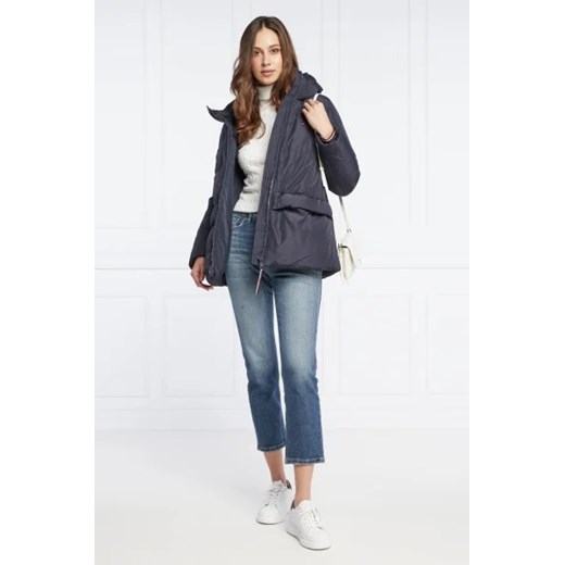 Kurtka damska Tommy Hilfiger casual z kapturem z poliestru krótka