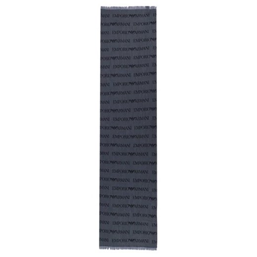 Emporio Armani Dwustronny szal 43X185 W | z dodatkiem wełny Emporio Armani OS promocja Gomez Fashion Store
