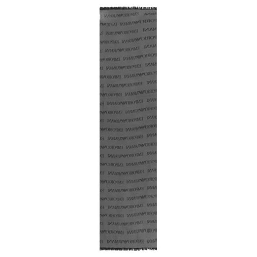 Emporio Armani Dwustronny szal 43X185 W | z dodatkiem wełny Emporio Armani OS wyprzedaż Gomez Fashion Store