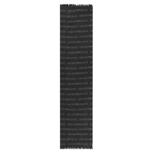 Emporio Armani Dwustronny szal 43X185 W | z dodatkiem wełny Emporio Armani OS okazja Gomez Fashion Store
