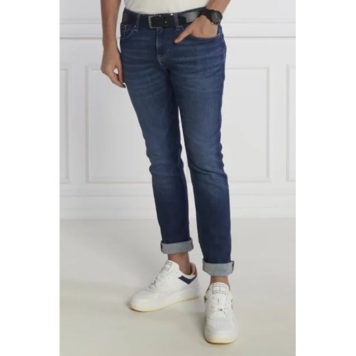 Jeansy męskie Tommy Jeans bawełniane na wiosnę
