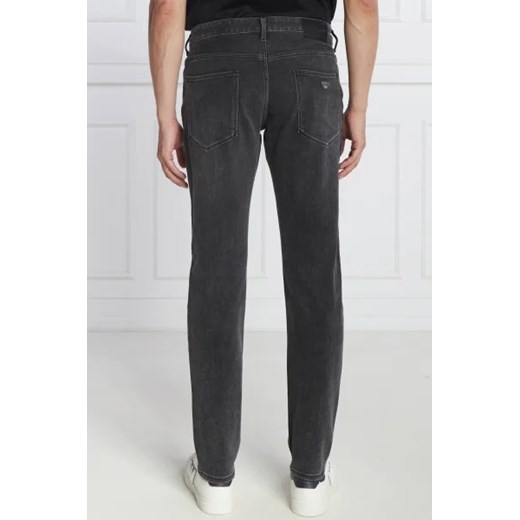 Jeansy męskie Emporio Armani bawełniane