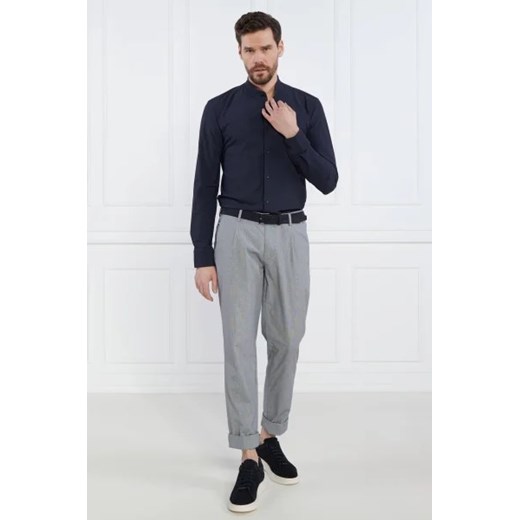 BOSS BLACK Spodnie Kaito1-PL | z dodatkiem lnu 50 okazja Gomez Fashion Store