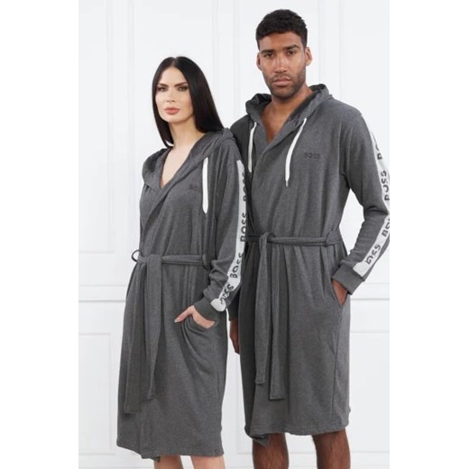 BOSS BLACK Szlafrok BOSS-SEN Charcoa | Relaxed fit M okazja Gomez Fashion Store