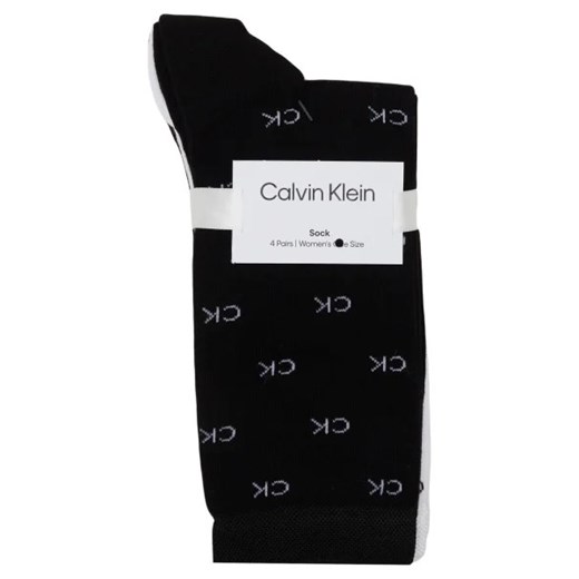 Skarpetki damskie Calvin Klein czarne sportowe