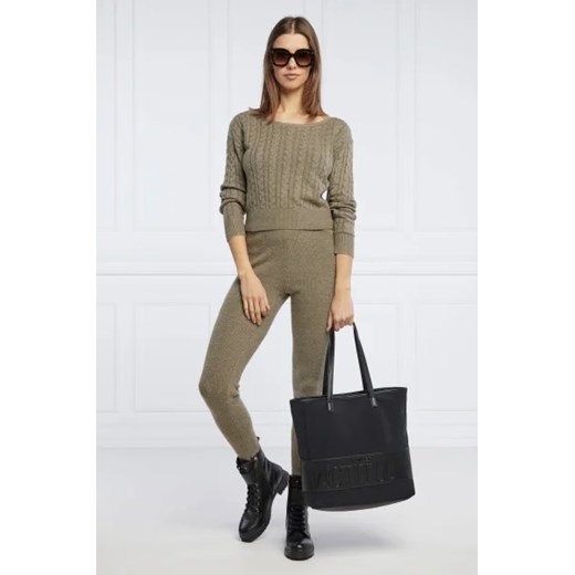 GUESS JEANS Legginsy Sweater | Slim Fit | z dodatkiem wełny XS wyprzedaż Gomez Fashion Store