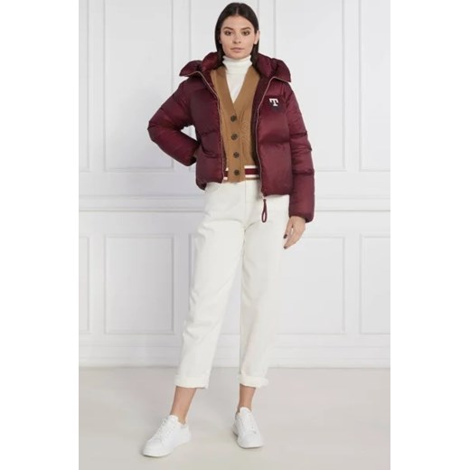 Kurtka damska Tommy Hilfiger krótka z kapturem