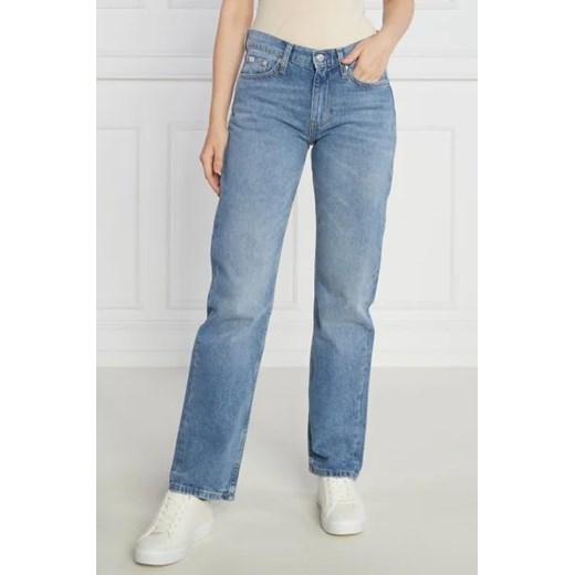 CALVIN KLEIN JEANS Jeansy LOW RISE STRAIGHT | Straight fit 29/30 Gomez Fashion Store