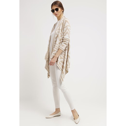 Oasis AZTEC Kardigan camel zalando zielony mat