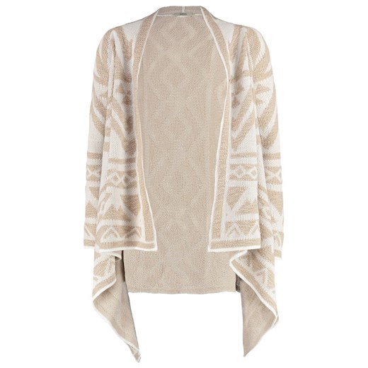 Oasis AZTEC Kardigan camel zalando bezowy długie