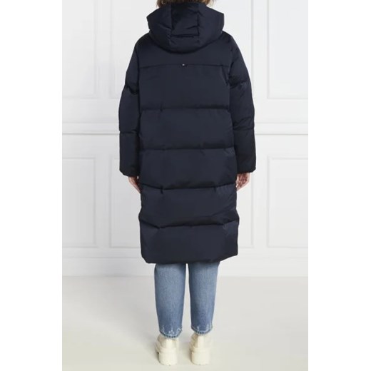 Tommy Hilfiger Puchowy płaszcz SATEEN HOODED MAXI Tommy Hilfiger XXL Gomez Fashion Store promocja