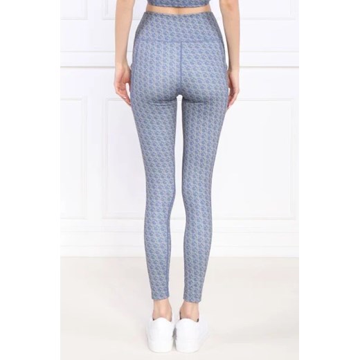 Guess spodnie damskie w abstrakcyjnym wzorze z elastanu