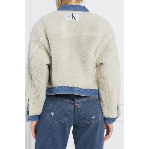 Kurtka damska Calvin Klein na wiosnę krótka bez kaptura