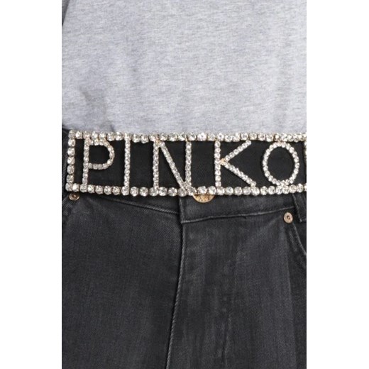 Pinko Jeansy MADDIE BELT MOM FIT DENIM BLA | Regular Fit Pinko 27 Gomez Fashion Store