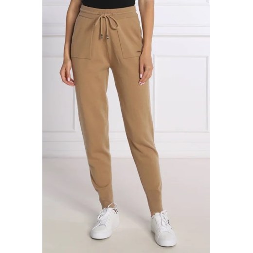 BOSS Wełniane spodnie dresowe Fasolda | Regular Fit | z dodatkiem kaszmiru XL wyprzedaż Gomez Fashion Store