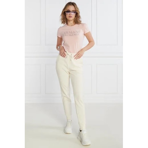 Spodnie damskie Armani Exchange jesienne