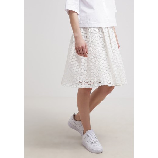 mint&berry Spódnica plisowana white zalando bialy mat