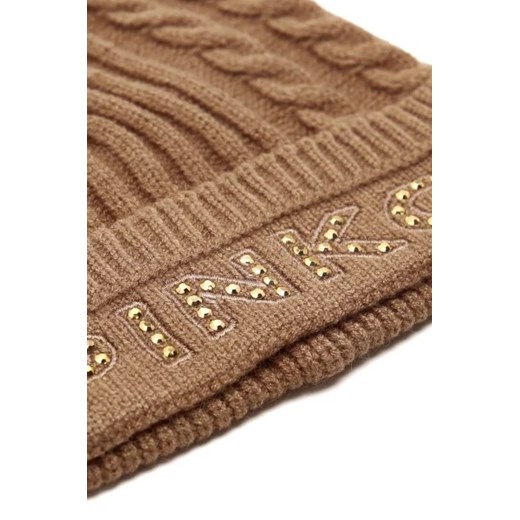 Pinko Czapka BAMBOO CAPPELLO VISCOSA CABLES Pinko Uniwersalny okazja Gomez Fashion Store