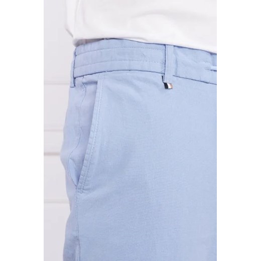 BOSS Lniane spodnie Kane-DS | Regular Fit 46 promocja Gomez Fashion Store