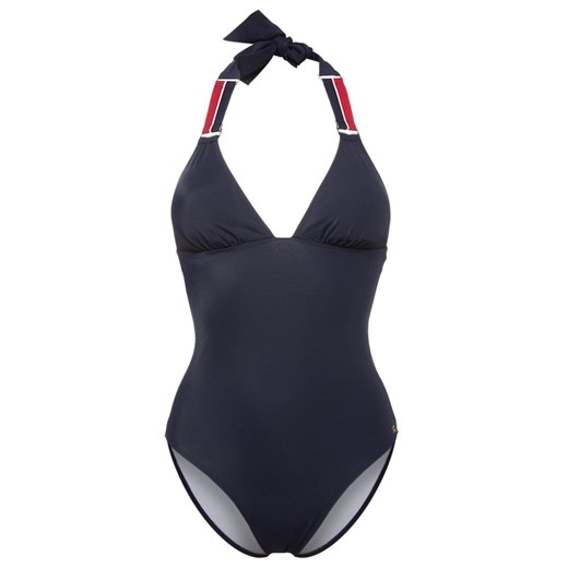 Tommy Hilfiger TRIANGLE Kostium kąpielowy core navy zalando czarny mat