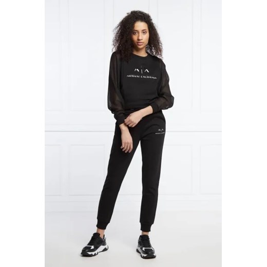 Spodnie damskie Armani Exchange sportowe