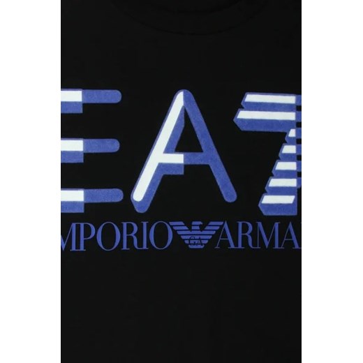 T-shirt chłopięce Emporio Armani czarny 