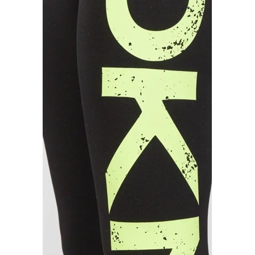 Spodnie damskie DKNY z elastanu
