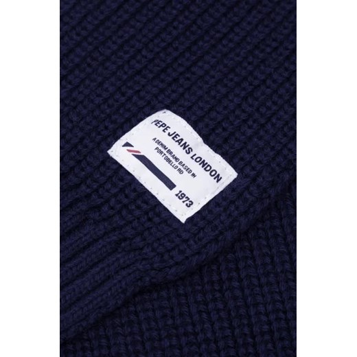 Pepe Jeans London Szal JOHNNY SCARF | z dodatkiem wełny S wyprzedaż Gomez Fashion Store