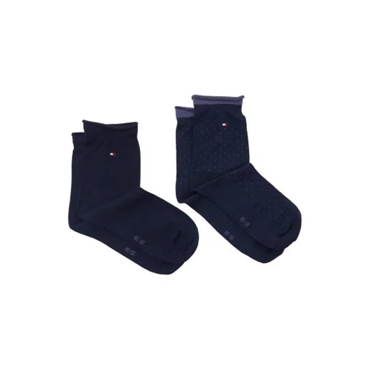 Tommy Hilfiger Skarpety 2-pack SHORT DROPPED ROLL TOP Tommy Hilfiger 35-38 Gomez Fashion Store promocyjna cena
