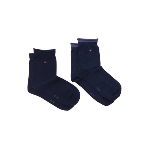 Tommy Hilfiger Skarpety 2-pack SHORT DROPPED ROLL TOP Tommy Hilfiger 39-42 Gomez Fashion Store