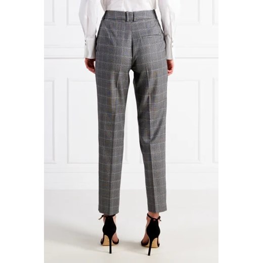 BOSS Wełniane spodnie cygaretki Tamata | Regular Fit 42 Gomez Fashion Store wyprzedaż