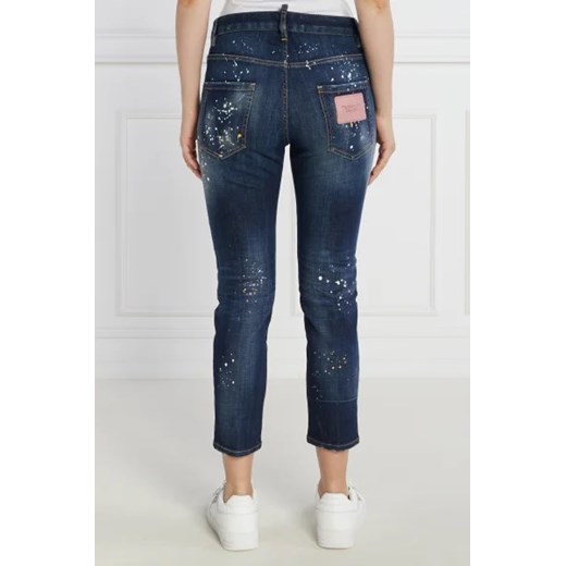 Dsquared2 Jeansy Cool Girl Cropped Jean | Regular Fit | low rise Dsquared2 38 Gomez Fashion Store