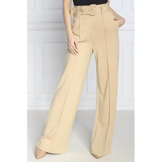 GUESS Spodnie z paskiem DARYL | Relaxed fit Guess XS Gomez Fashion Store promocyjna cena