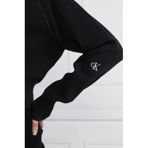CALVIN KLEIN JEANS Sweter HALF ZIP | Regular Fit XS Gomez Fashion Store