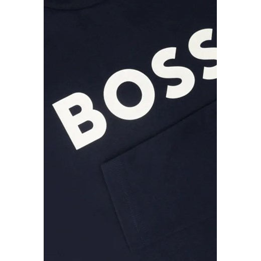 T-shirt chłopięce Boss Kidswear z długim rękawem