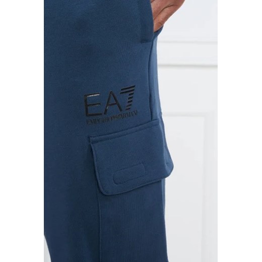 EA7 Spodnie dresowe | Regular Fit S wyprzedaż Gomez Fashion Store